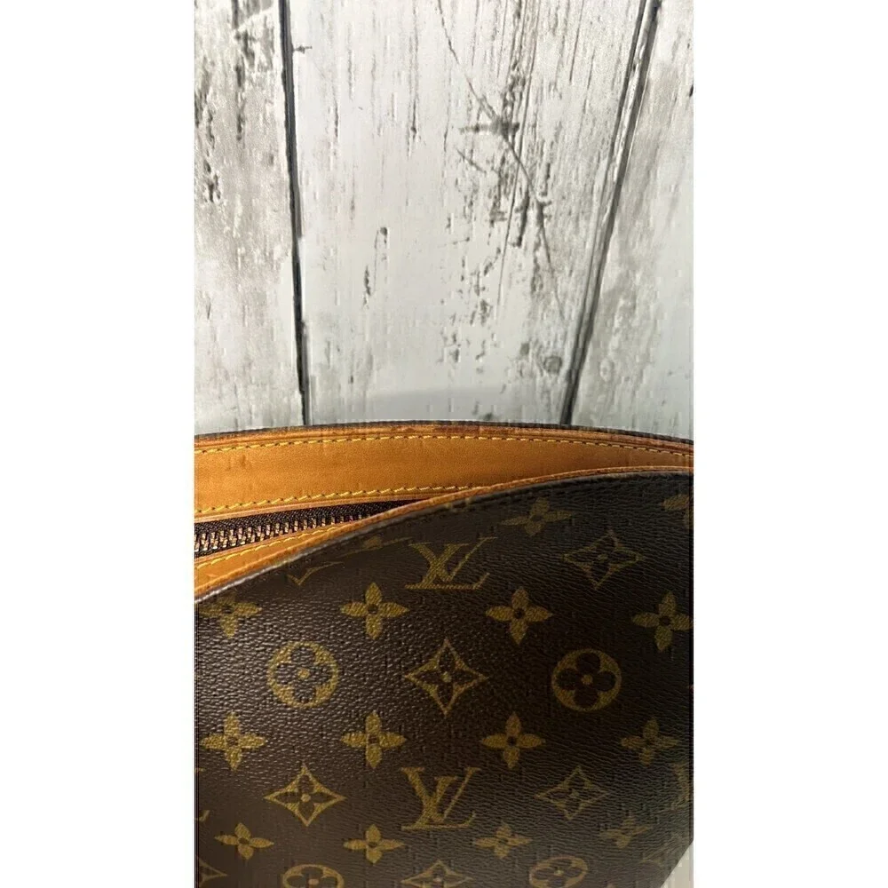 Louis Vuitton Brown Drouot Monogram Canvas Crossbody Bag